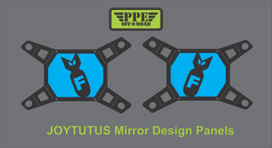 F Bomb Design Panel for Joytutus Mirrors PPE Offroad