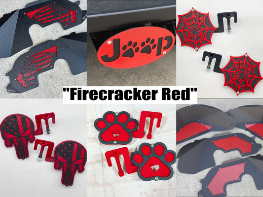 sample swatch color images Jeep Firecracker Red 17