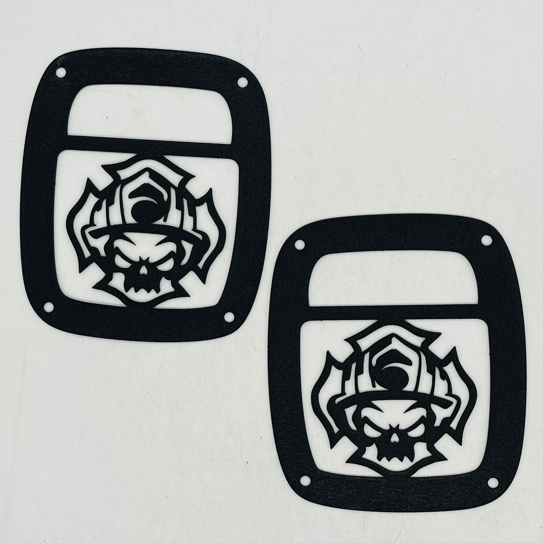 RTS Fireman Skull tail light covers PPE Offroad