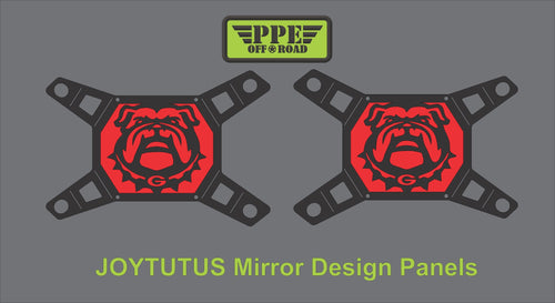 GA Bulldog Design Panel for Joytutus Mirrors PPE Offroad