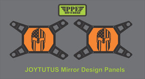 Gladiator Flag Design Panel for Joytutus Mirrors PPE Offroad