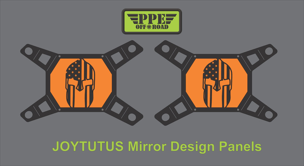 Gladiator Flag Design Panel for Joytutus Mirrors PPE Offroad