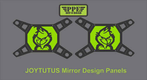 Grinch Design Panel for Joytutus Mirrors PPE Offroad