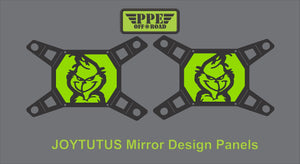 Grinch Design Panel for Joytutus Mirrors PPE Offroad