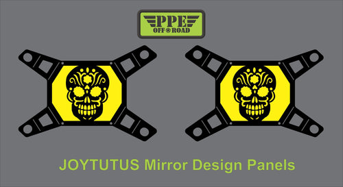 Sugar Skull Design Panel for Joytutus Mirrors PPE Offroad