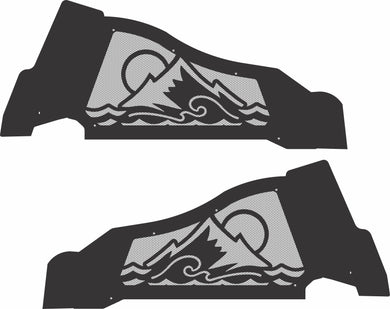 Mountains to Sea JK Rear Inner Fenders PPE Offroad