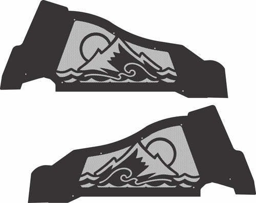 Mountains to Sea JK Rear Inner Fenders PPE Offroad