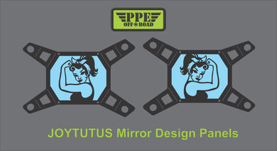 Jeep Girl Design Panel for Joytutus Mirrors PPE Offroad