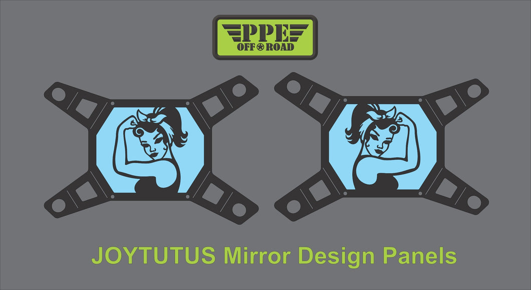 Jeep Girl Design Panel for Joytutus Mirrors PPE Offroad