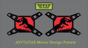 Jurassic Park Design Panel for Joytutus Mirrors PPE Offroad