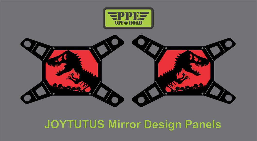 Jurassic Park Design Panel for Joytutus Mirrors PPE Offroad