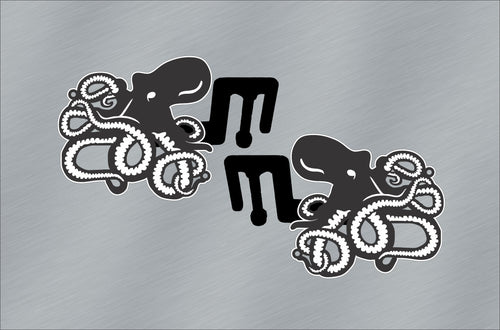 Kraken (Octopus)  foot pegs for Wrangler/Gladiator PPE Offroad