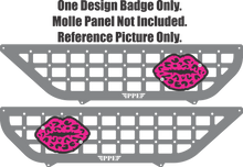 Load image into Gallery viewer, Leopard Print Kiss Molle Badge PPE Offroad