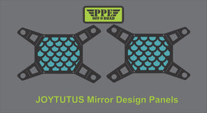 Mermaid Design Panel for Joytutus Mirrors PPE Offroad
