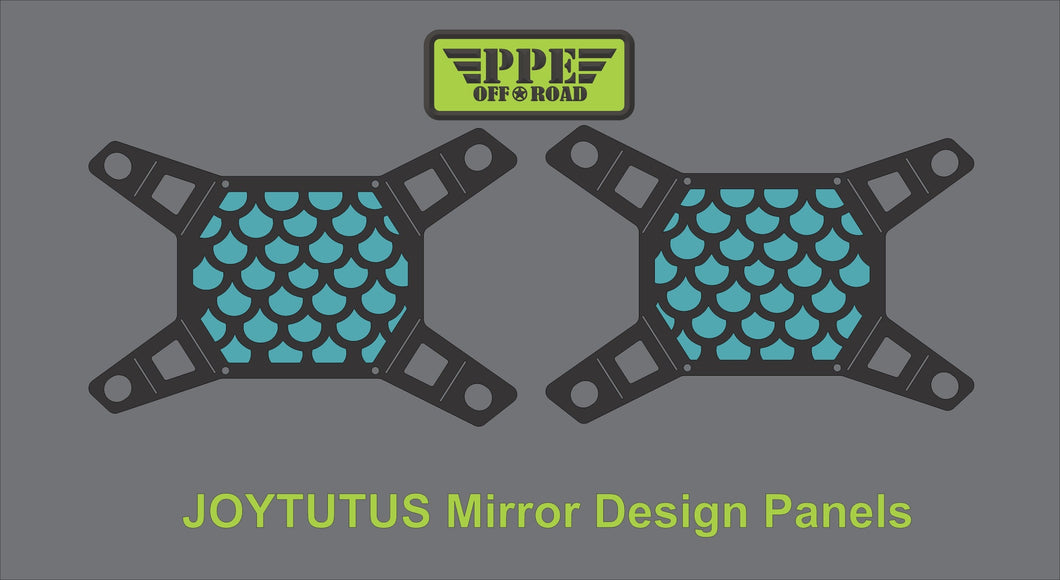 Mermaid Design Panel for Joytutus Mirrors PPE Offroad