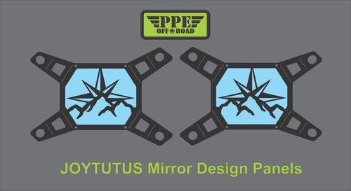 Mountain Compass Design Panel for Joytutus Mirrors PPE Offroad