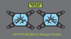 Mountain Compass Design Panel for Joytutus Mirrors PPE Offroad