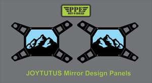 Mountian Scene Design Panel for Joytutus Mirrors PPE Offroad