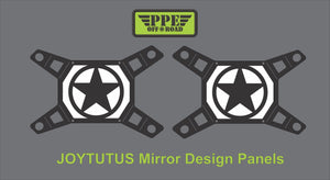 Oscar Mike Star Design Panel for Joytutus Mirrors PPE Offroad