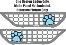 Load image into Gallery viewer, Paw Print Molle Badge PPE Offroad