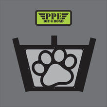 Load image into Gallery viewer, Paw Print 3 Flag Pole Holder for Hitch Mount PPE Offroad