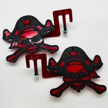 Load image into Gallery viewer, Pirate Jolly Roger foot pegs for Wrangler &amp; Gladiator PPE Offroad