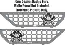 Load image into Gallery viewer, Pirate Jolly Roger Molle Badge PPE Offroad