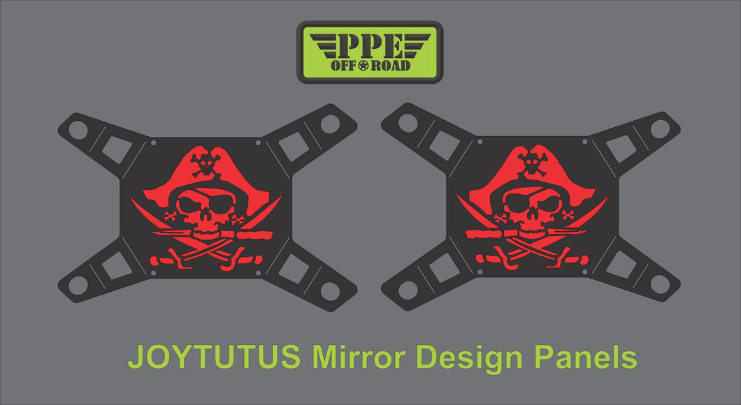 Pirate Design Panel for Joytutus Mirrors PPE Offroad