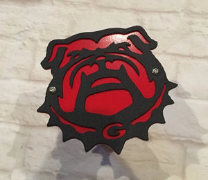 Bulldog head two-layer hitch cover PPE Offroad