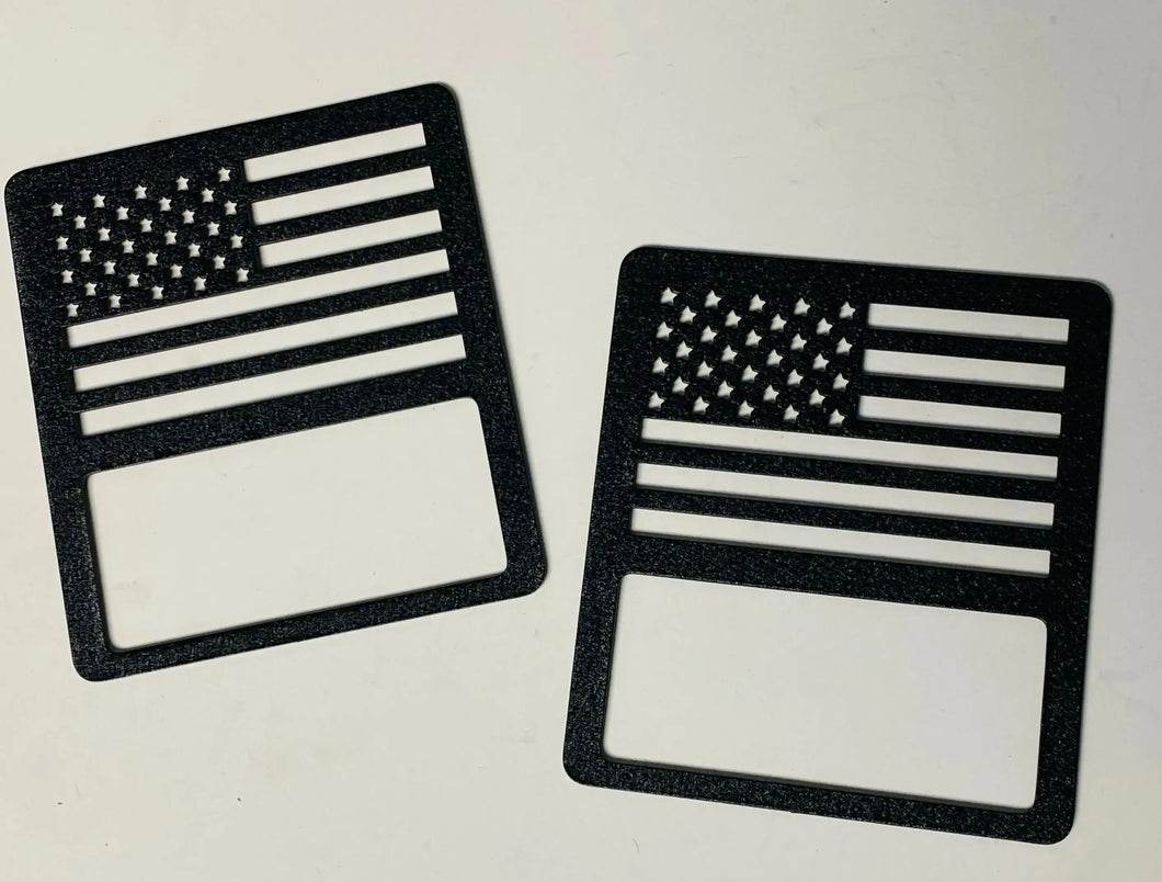 American Flags tail light covers PPE Offroad