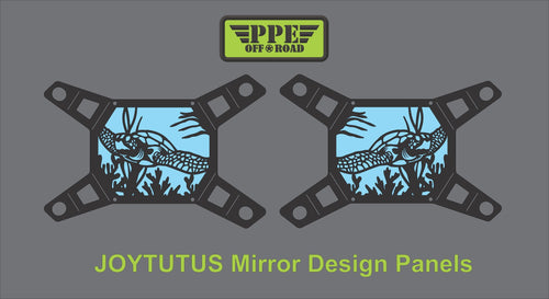 Sea Turtle Scene Design Panel for Joytutus Mirrors PPE Offroad