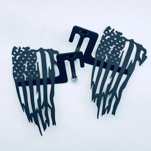 Solid color America flag foot pegs for Wrangler & Gladiator PPE Offroad