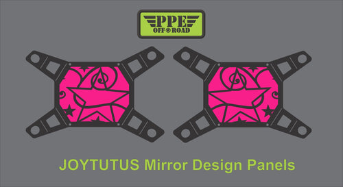 Stars and Swirels Design Panel for Joytutus Mirrors PPE Offroad