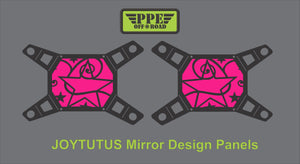 Stars and Swirels Design Panel for Joytutus Mirrors PPE Offroad