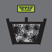 Load image into Gallery viewer, Sunflowers 3 Flag Pole Holder for Hitch Mount PPE Offroad