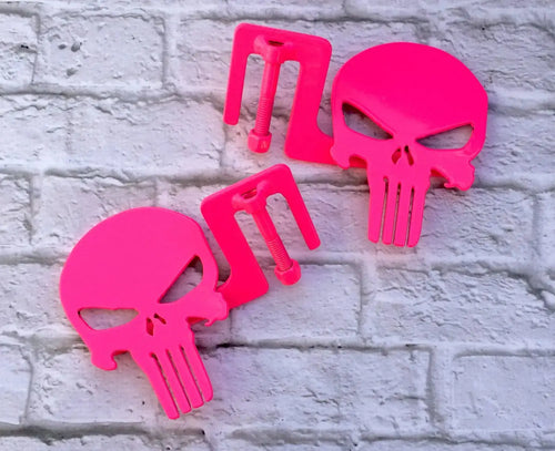 RTS Punisher skull foot pegs PPE Offroad