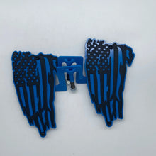 Load image into Gallery viewer, Tattered American Flag 2 layer foot pegs for Wrangler/Gladiator PPE Offroad