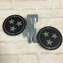 Load image into Gallery viewer, Two color TN Tri-Star foot pegs for Wrangler &amp; Gladiator PPE Offroad