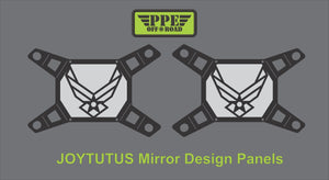 US Air Force Design Panel for Joytutus Mirrors PPE Offroad