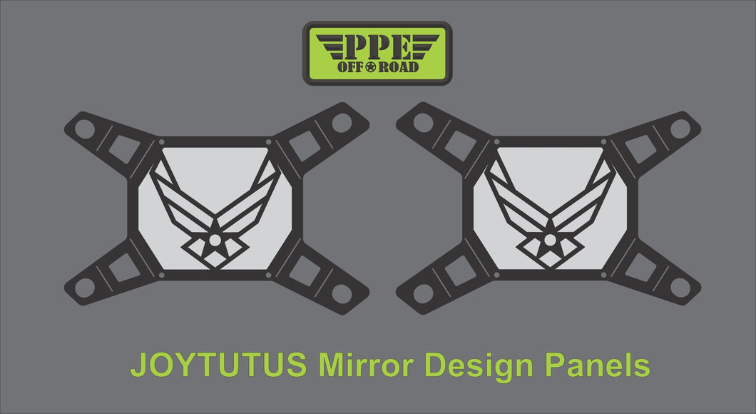 US Air Force Design Panel for Joytutus Mirrors PPE Offroad