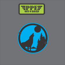 Load image into Gallery viewer, Wolf Scene Molle Badge PPE Offroad