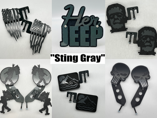 sample swatch color images Jeep Sting Gray 37