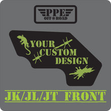 Load image into Gallery viewer, Custom JK, JL, or JT Front Inner Fender design PPE Offroad