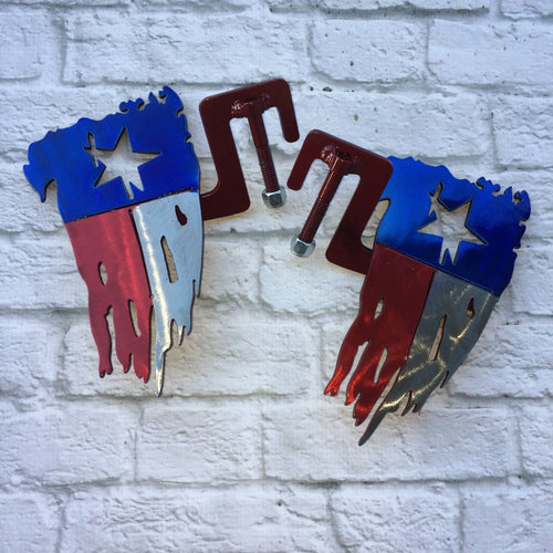 Custom Jeep Wrangler Tattered Texas flag PPE Offroad