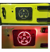 Load image into Gallery viewer, Custom Tire Delete &quot;Tramp Stamp&quot; Design with optional 3rd brake light panel PPE Offroad