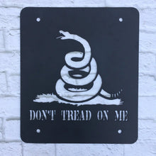 Load image into Gallery viewer, Don&#39;t Tread on Me Gadsden Flag tire delete plate PPE Offroad