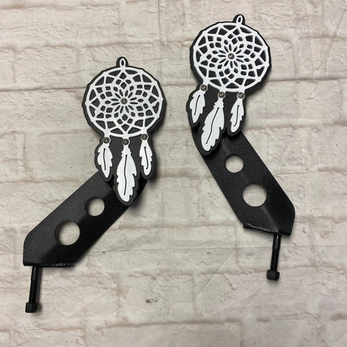 Dream catcher hinge mount side mirrors for Wrangler & Gladiator PPE Offroad