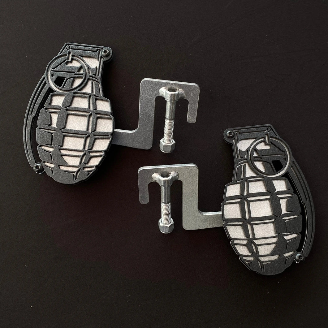 Grenade footpegs for Wrangler/Gladiator PPE Offroad