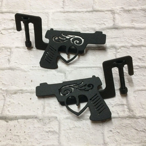 Heart Hand gun  foot pegs PPE Offroad