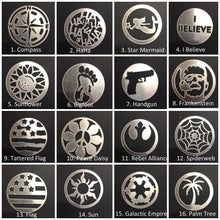 Load image into Gallery viewer, JK, JL &amp; JT Front vent cover emblems- Lots of design choices! PPE Offroad